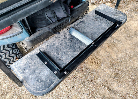 Golf cart bag bottom holder