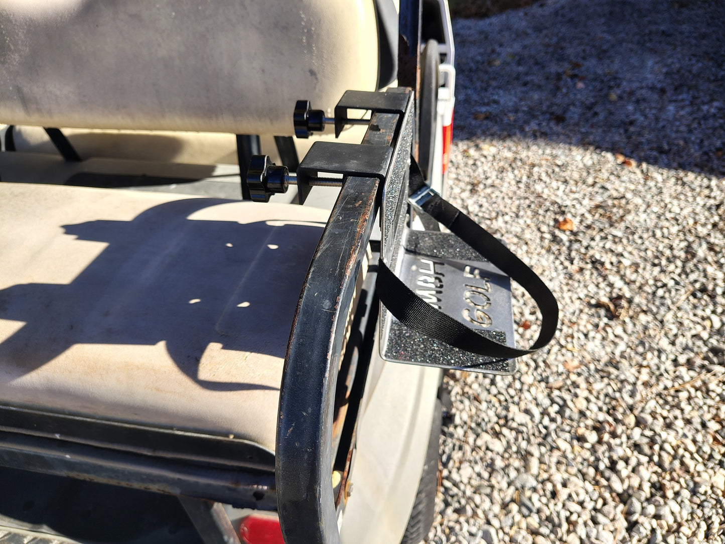 golf cart cooler holder 3
